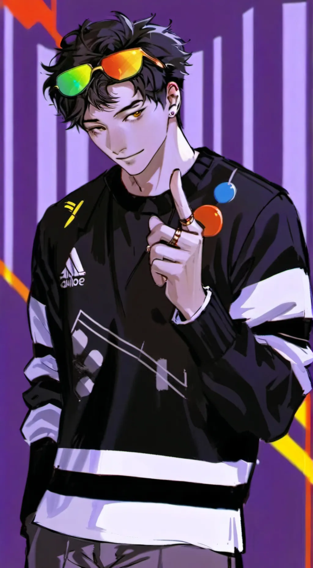 ai character: The Media Maverick background