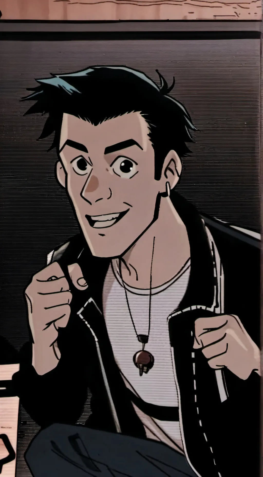 ai character: Simon from Alvin  background