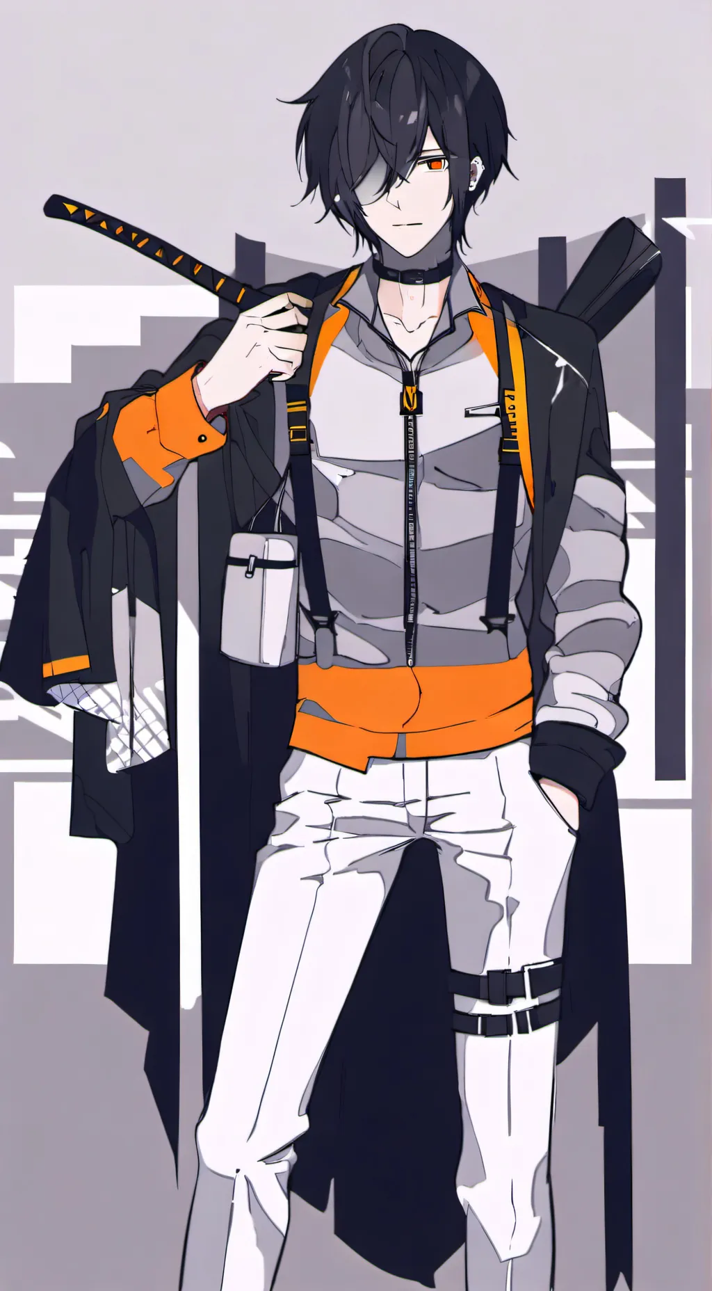 ai character: les quatre garçon  background