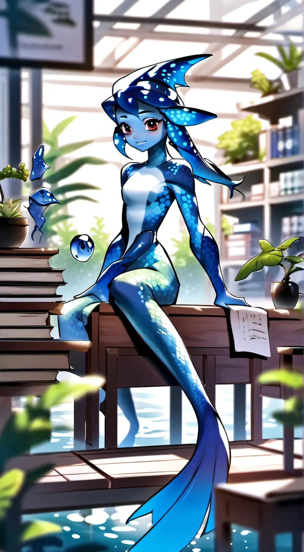 ai character: Aquala background