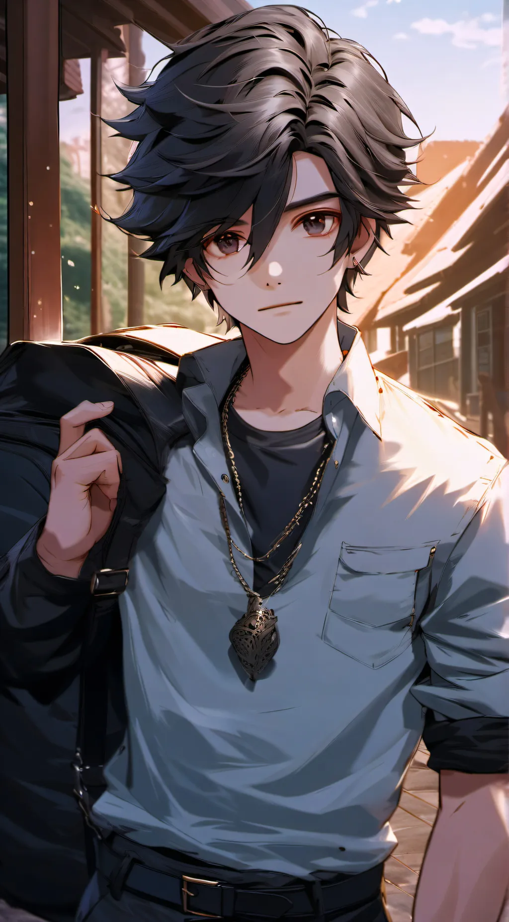 ai character: Charlie background