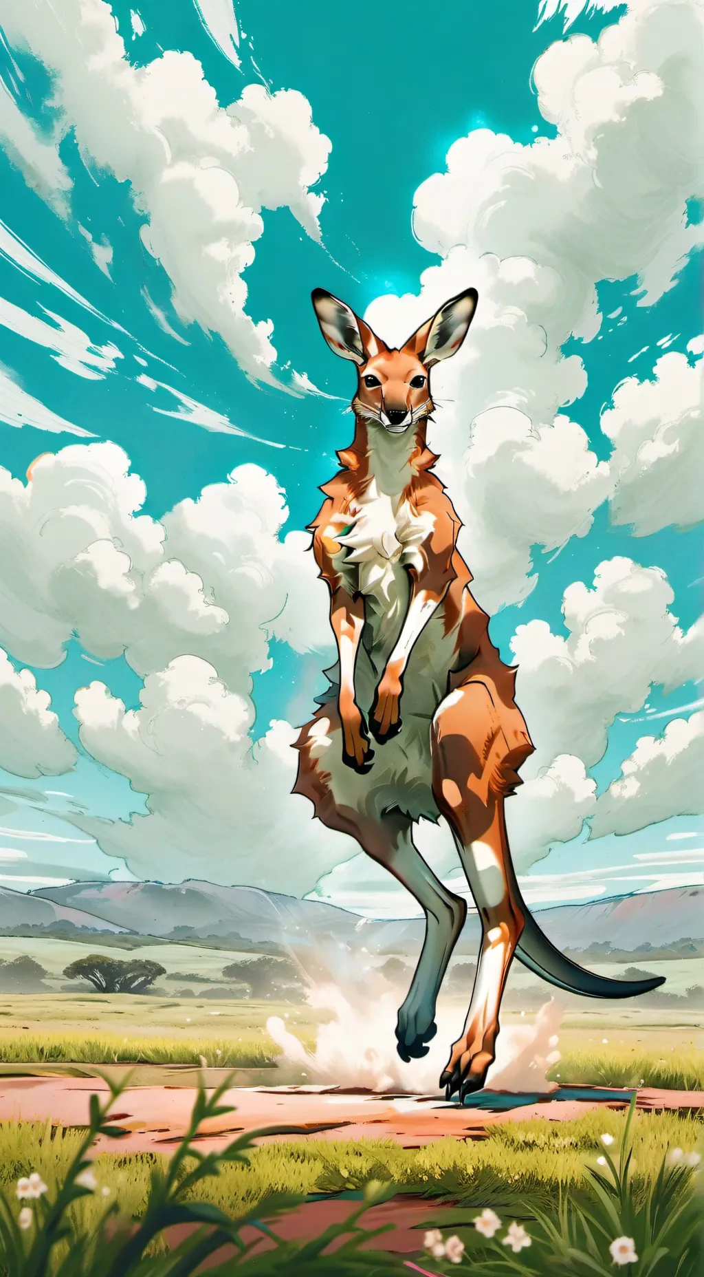 ai character: gacha heat background