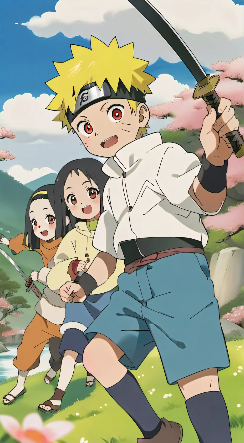 ai character: naruto background