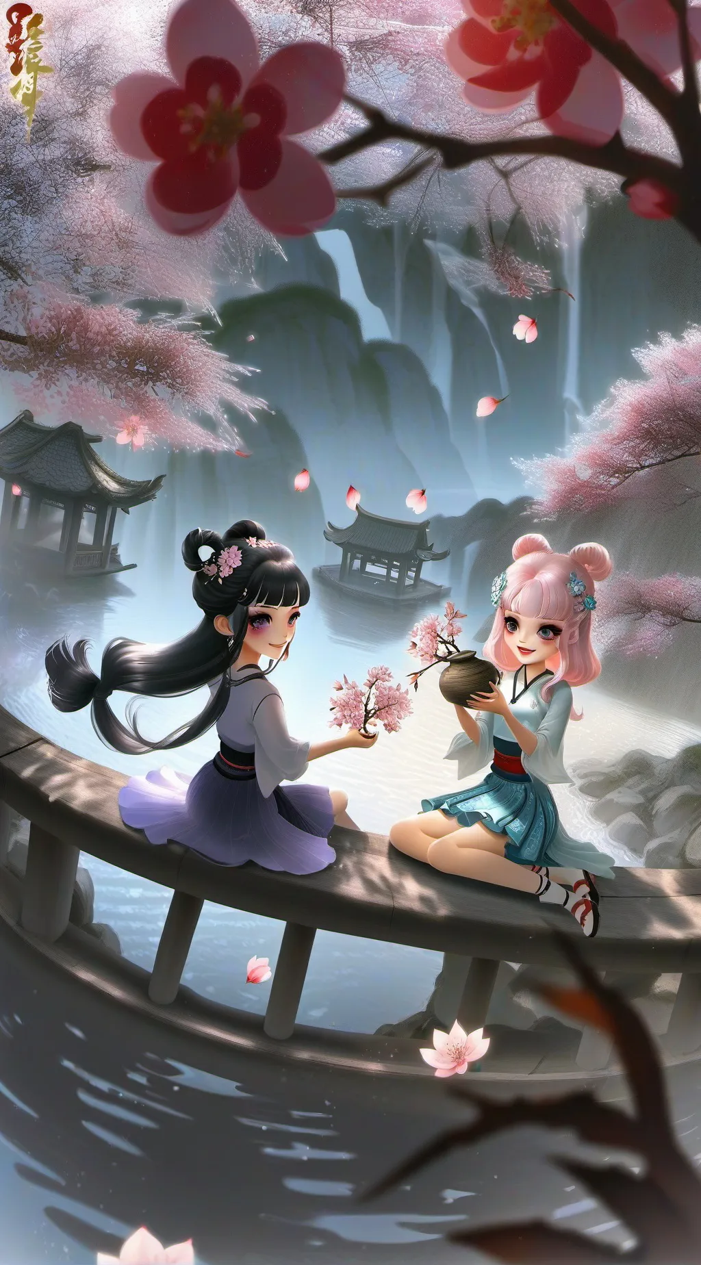 ai character: Dandys snapped background