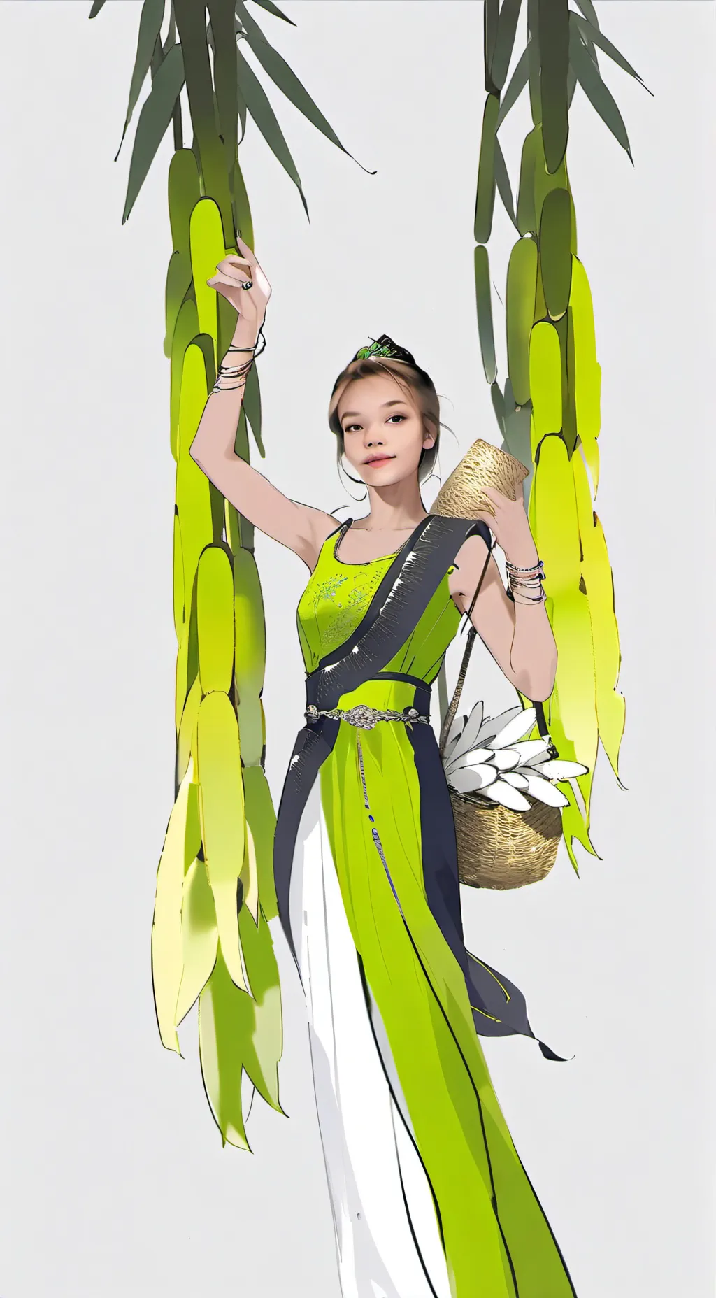 ai character: Anastasia  background