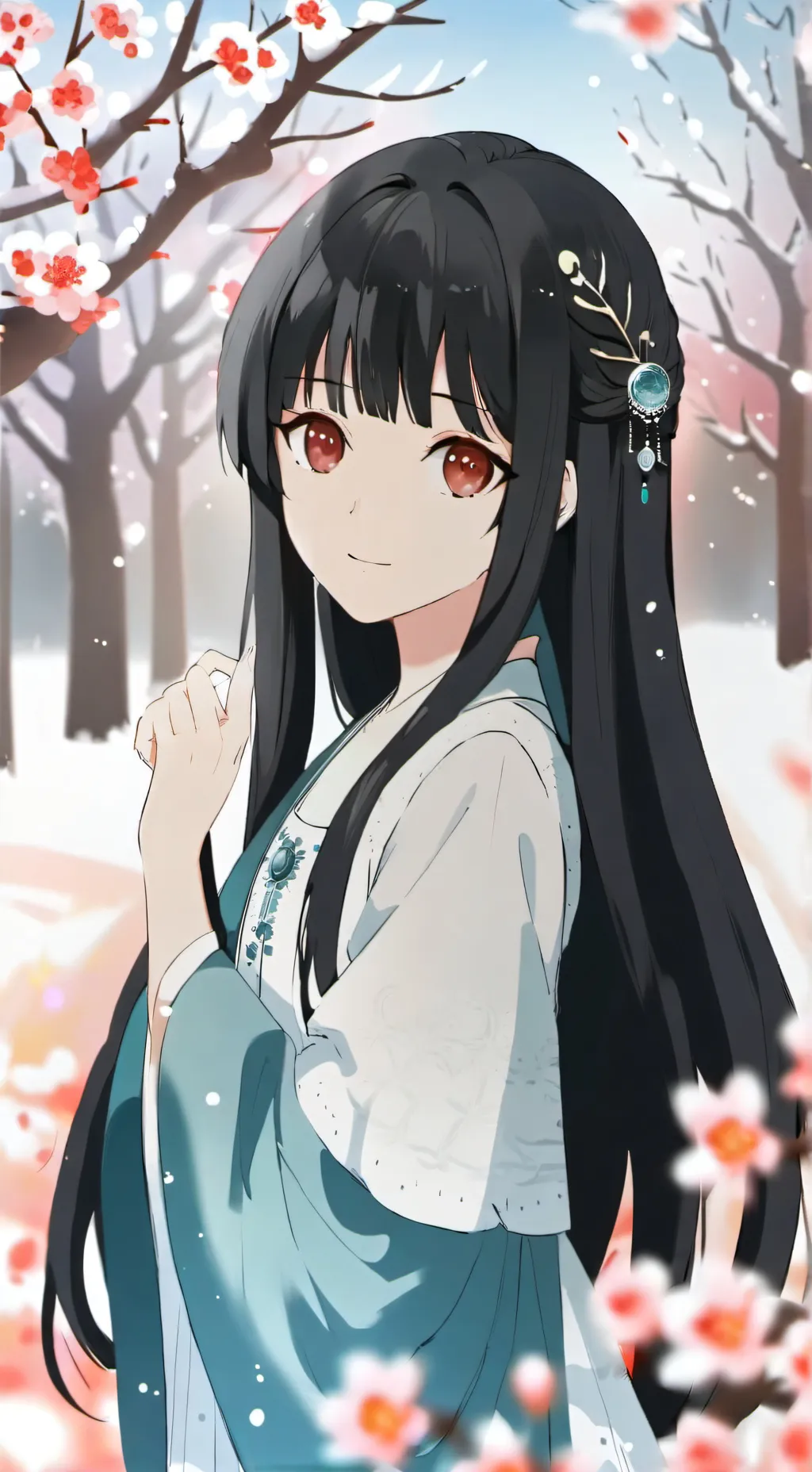 ai character: Grace~ background