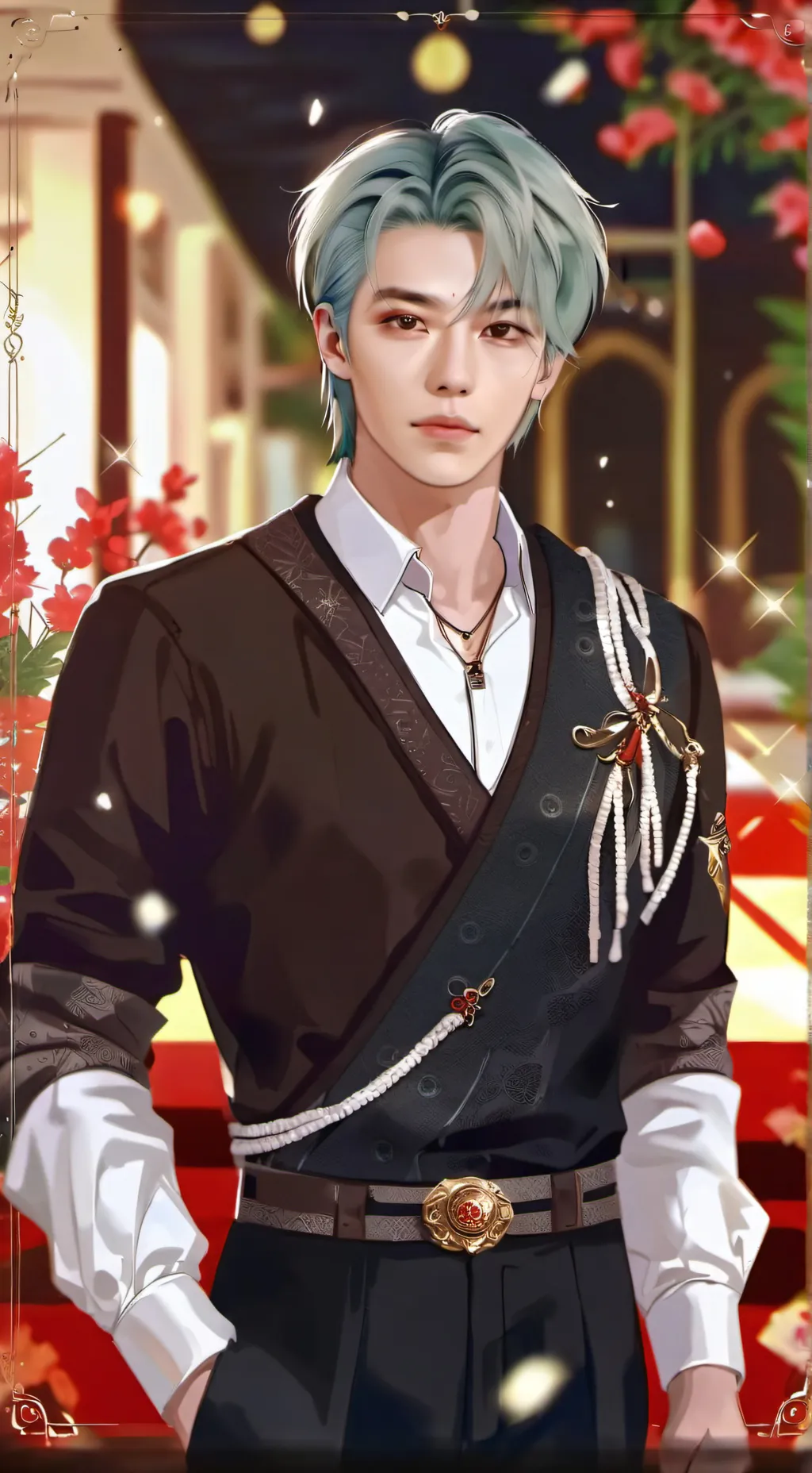 ai character: Felix  background