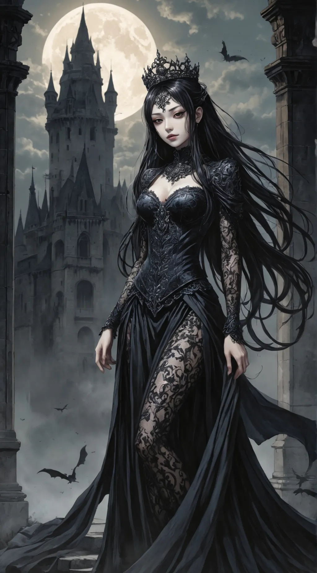 ai character: Lyra background