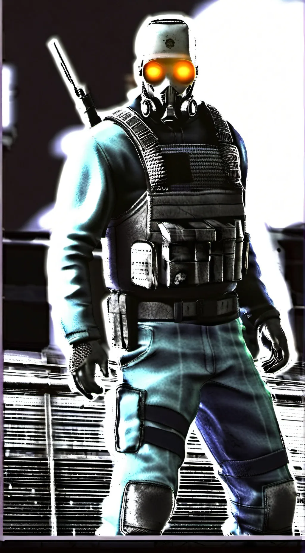 ai character: Akp'li polis background