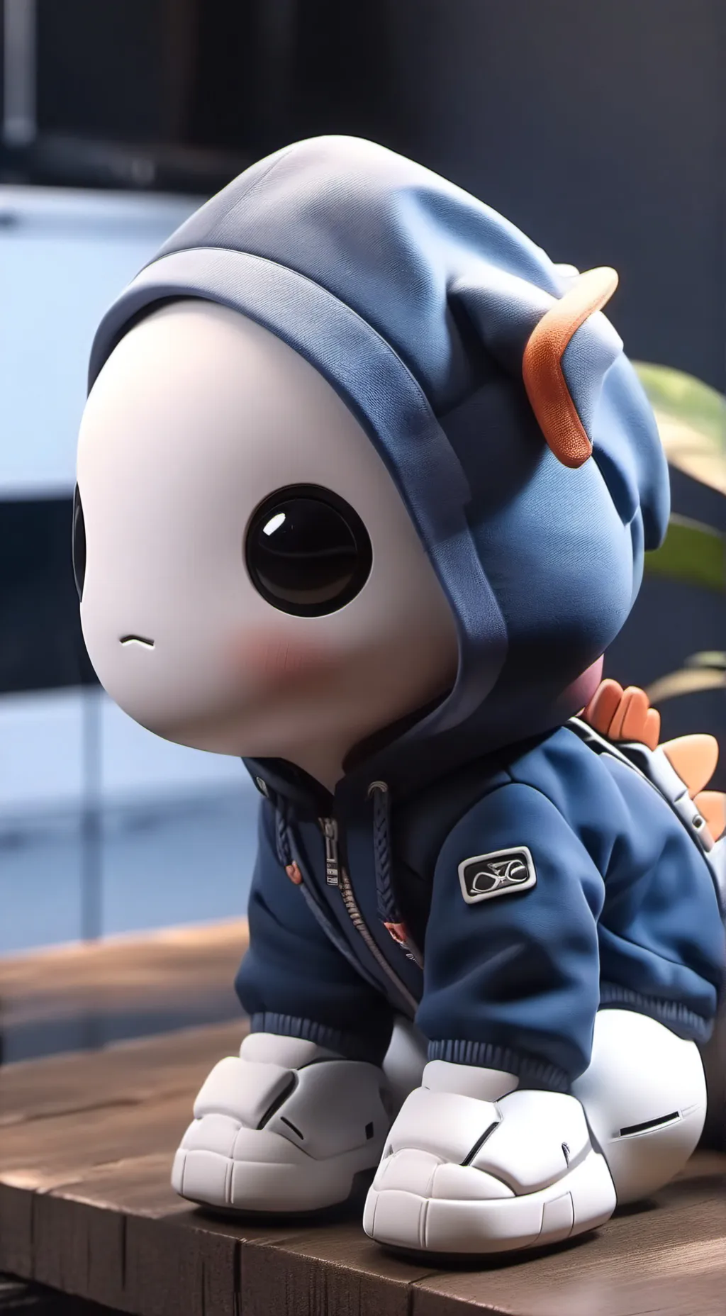 ai character: Plushie experiment background