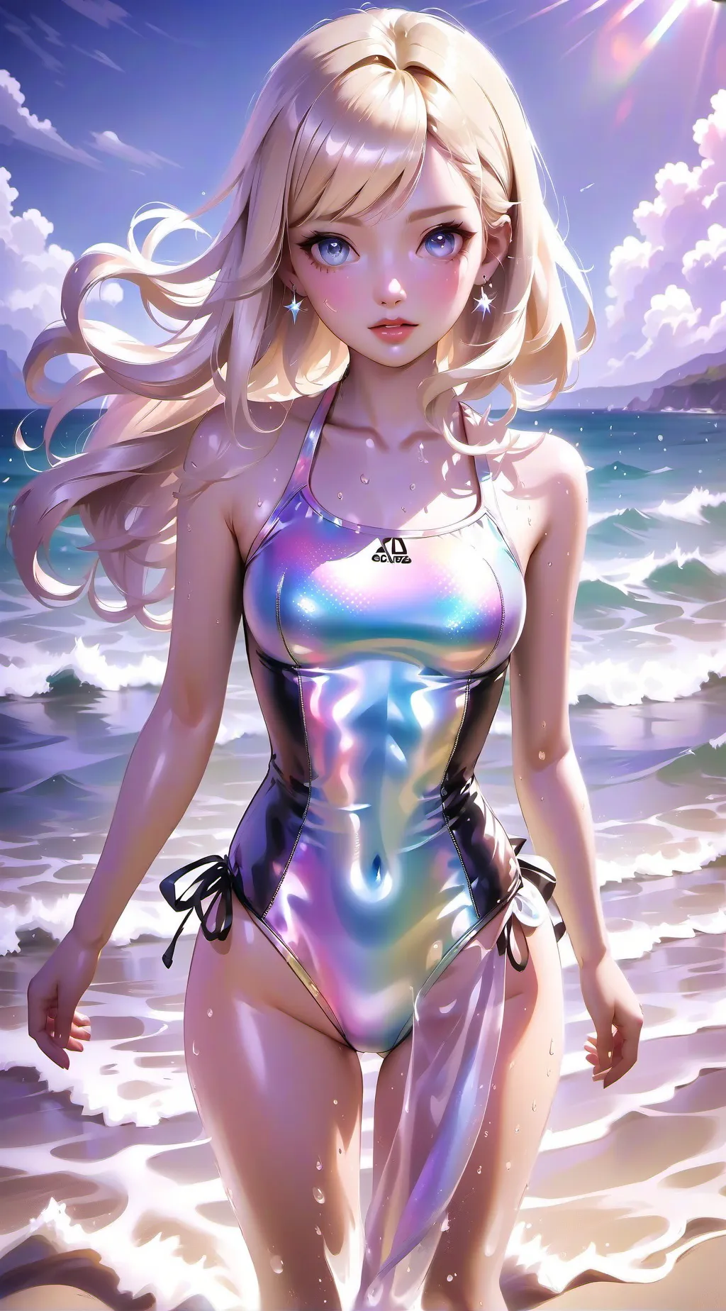 ai character: Scarlet background