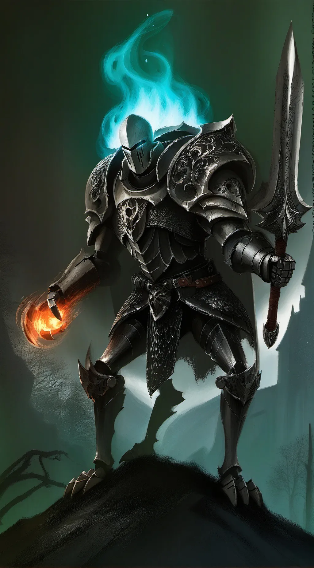 ai character: sombra  background