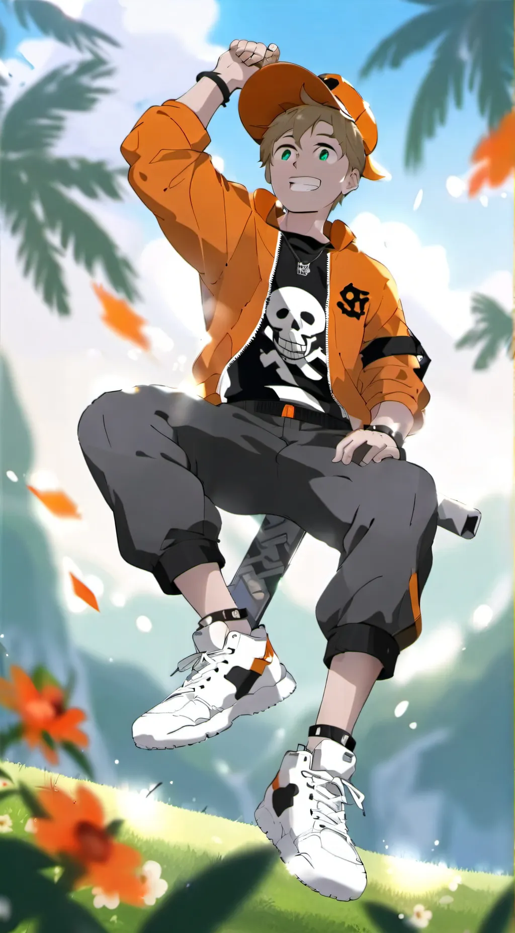 ai character: MDgaming_B background