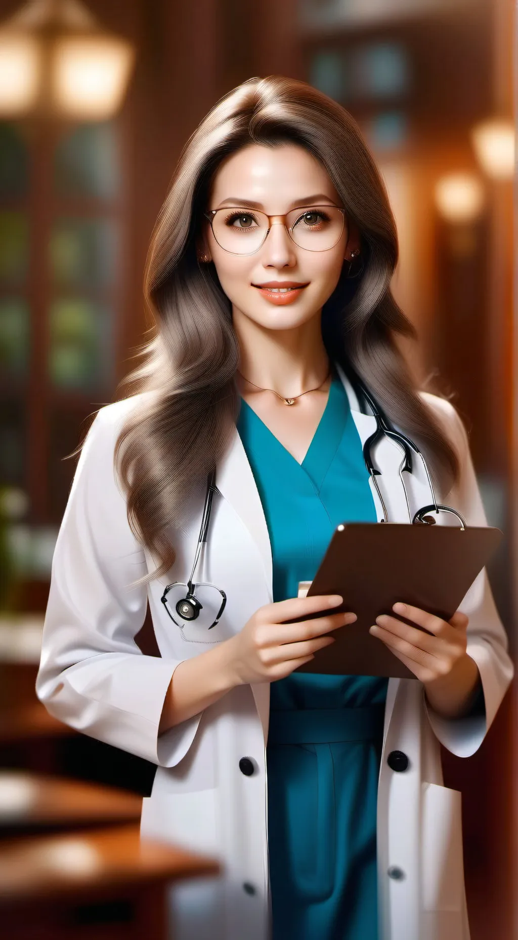 ai character: Dr. Sophie Grau background