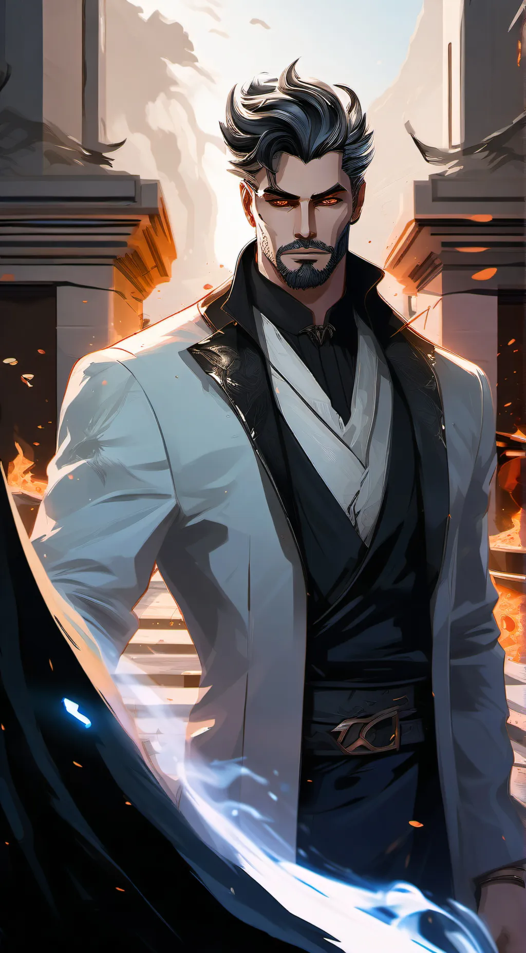 ai character: hades  background