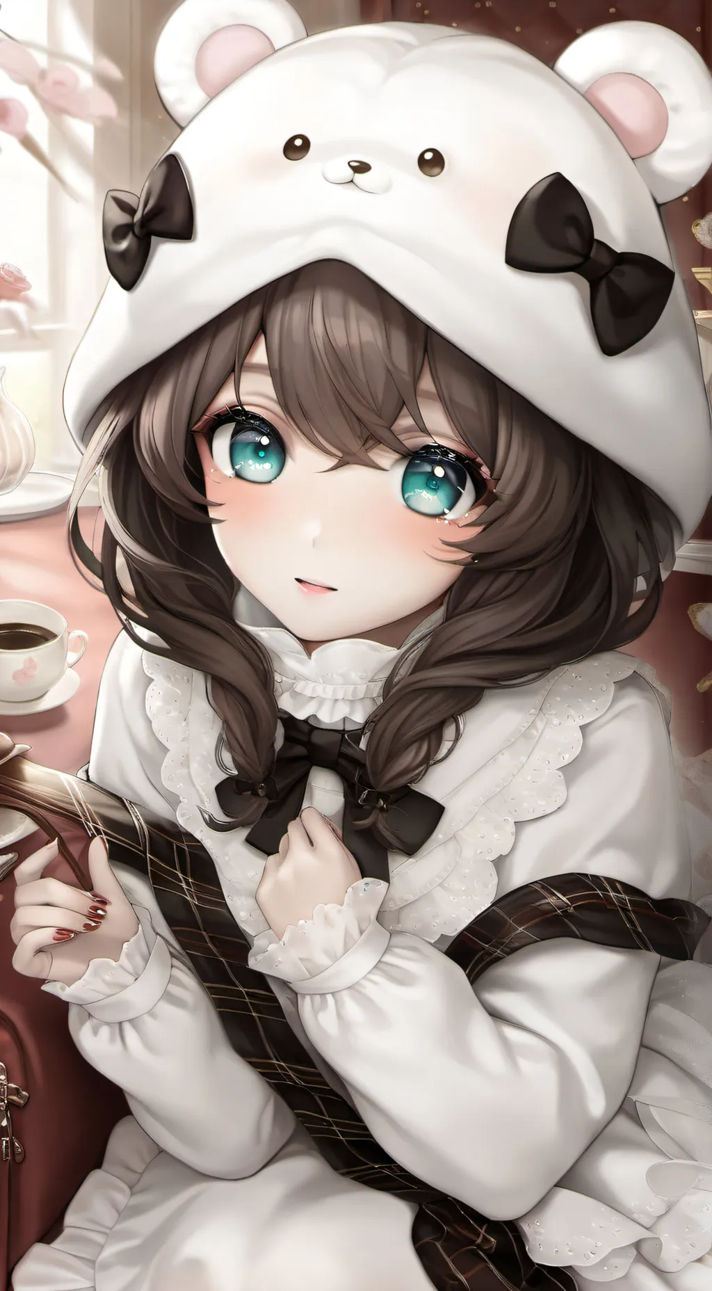 ai character: dandys world hate  background