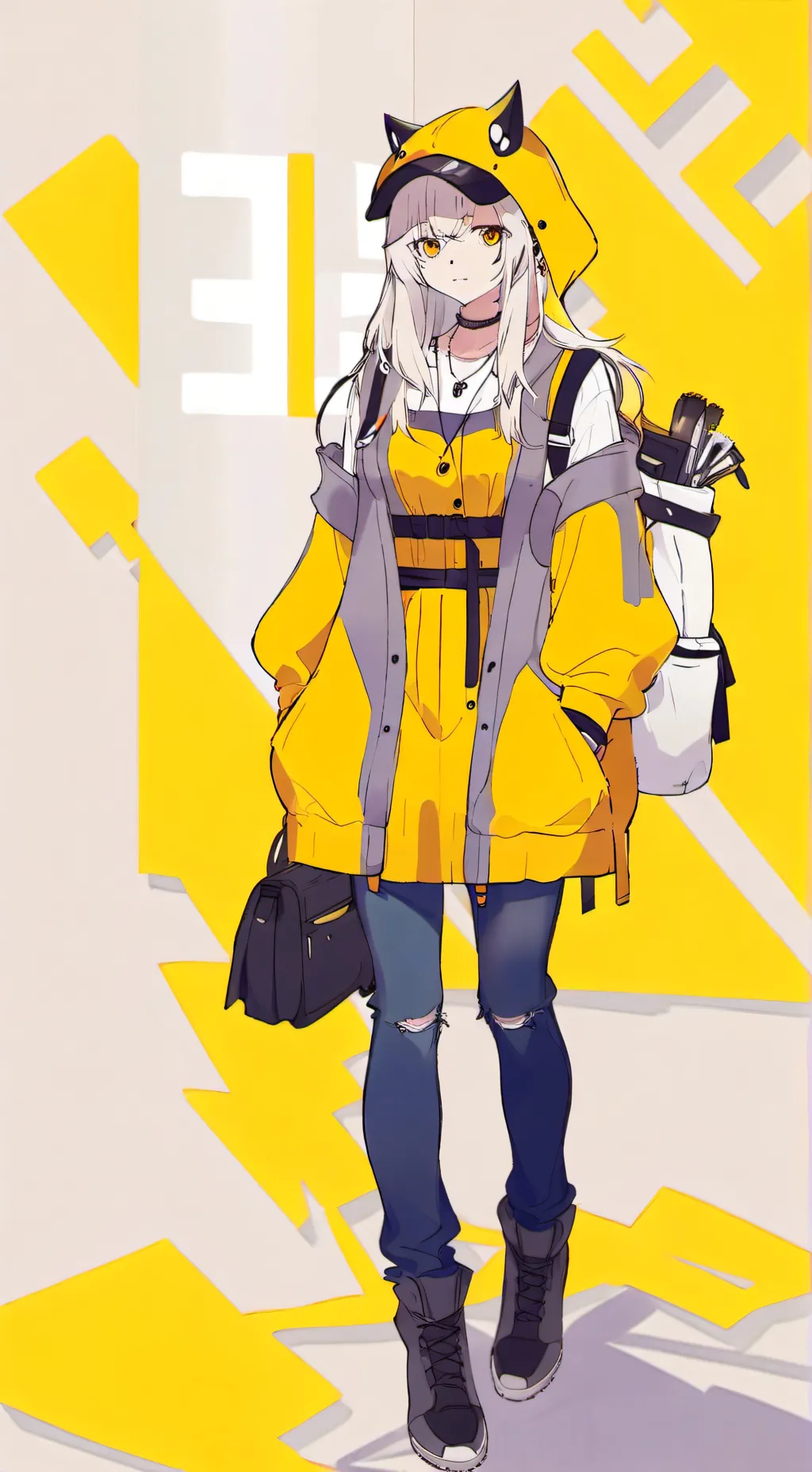 ai character: luma background