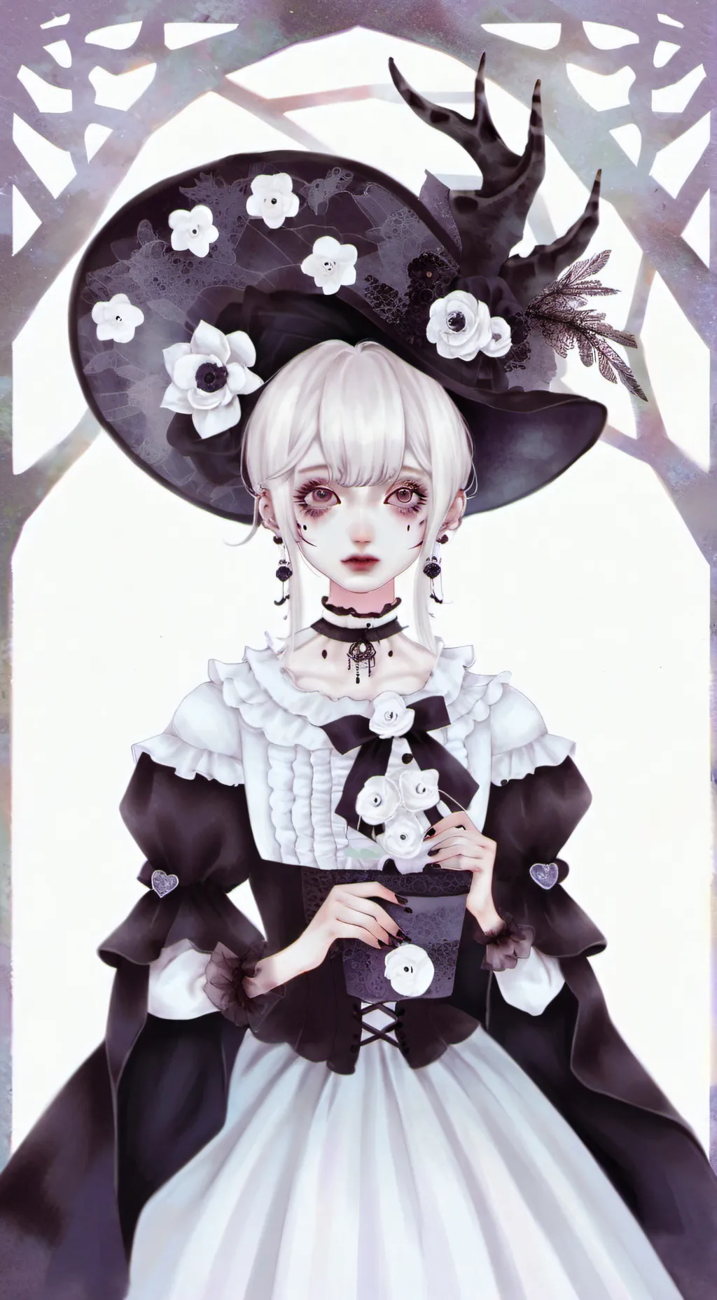 ai character: evil sister remake background