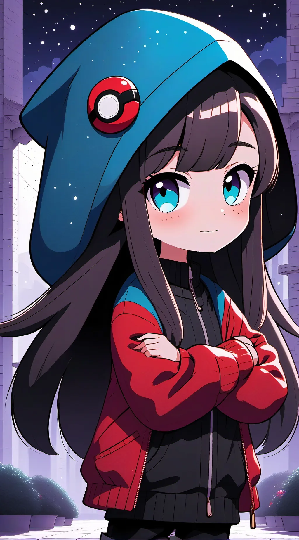 ai character: ava  background