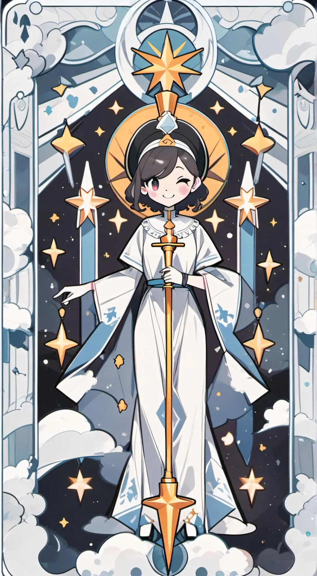 ai character: Sleepy Brightney  background