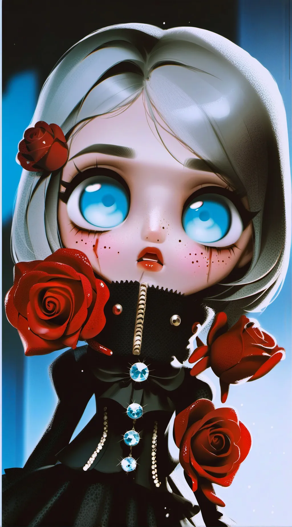 ai character: loona background