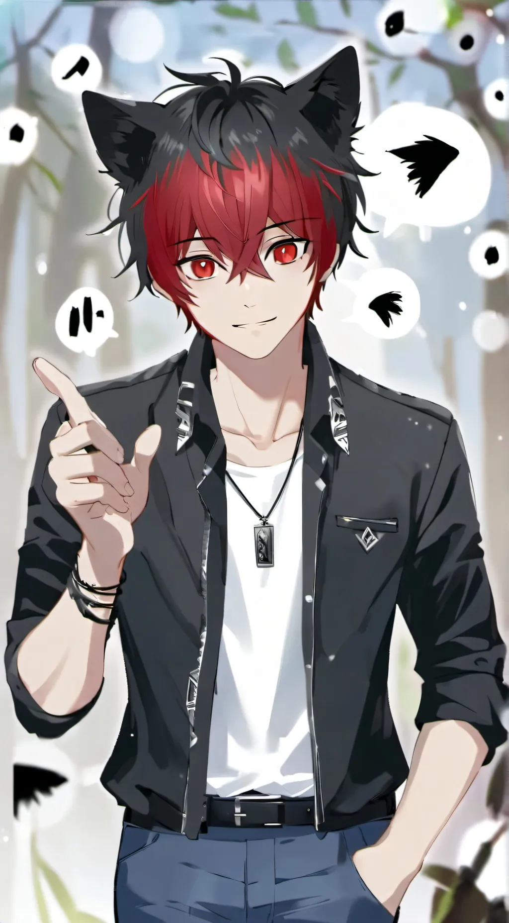 ai character: .•°•.Zenox.•°•.  background