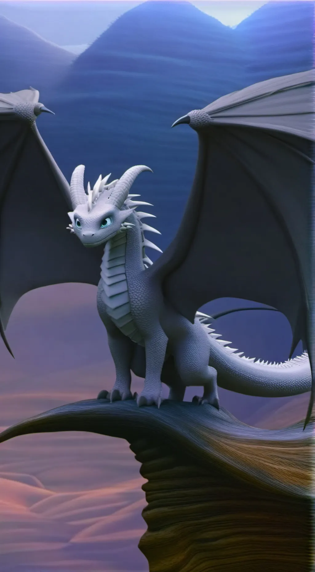 ai character: luna light fury background