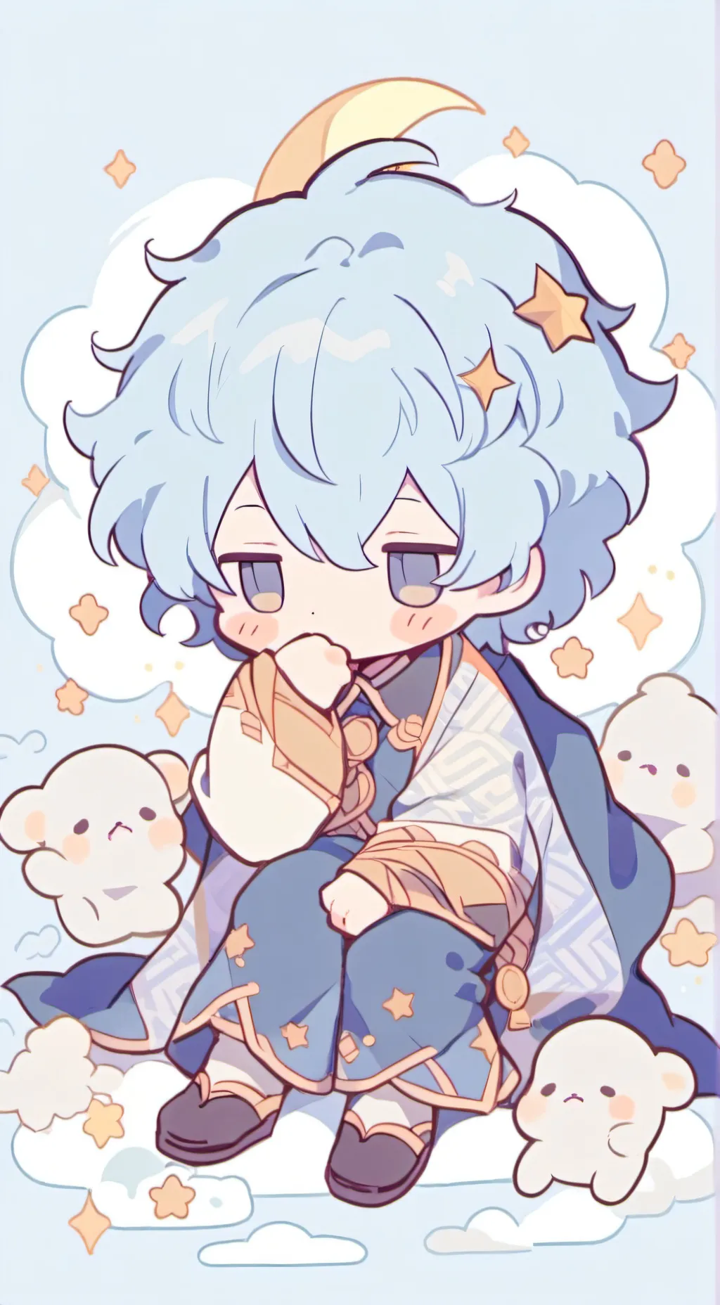 ai character: Astro  background