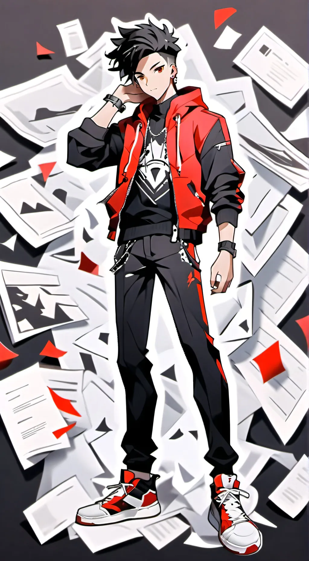 ai character: jaxon dawph background