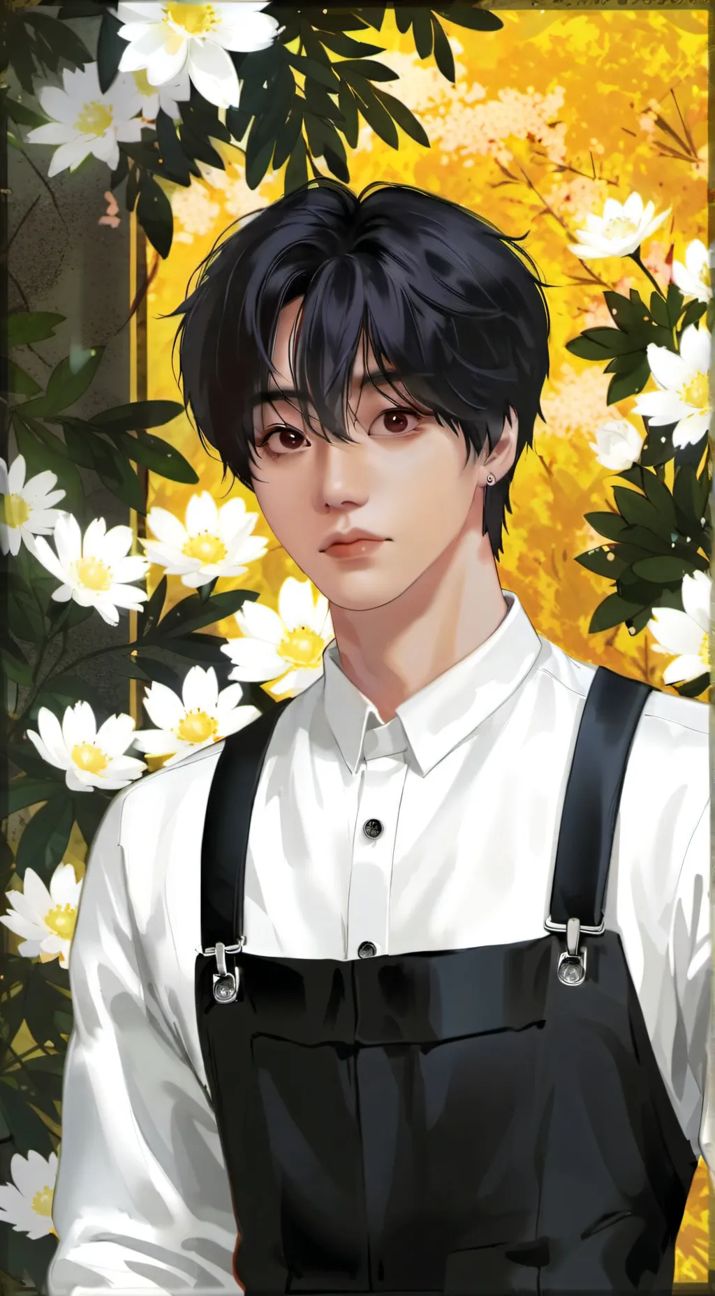 ai character: Han Jisung(skz) background