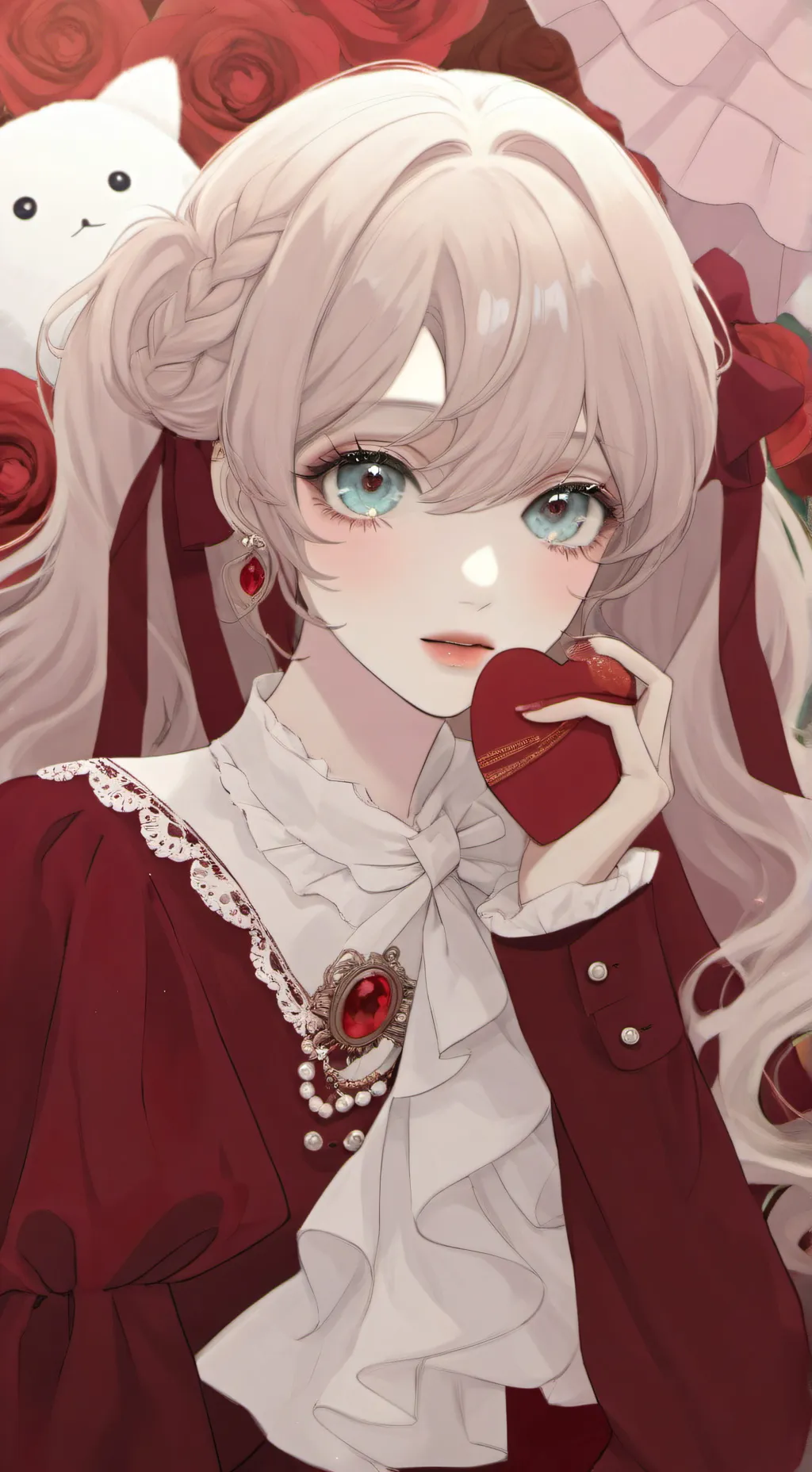 ai character: Celynnei  background