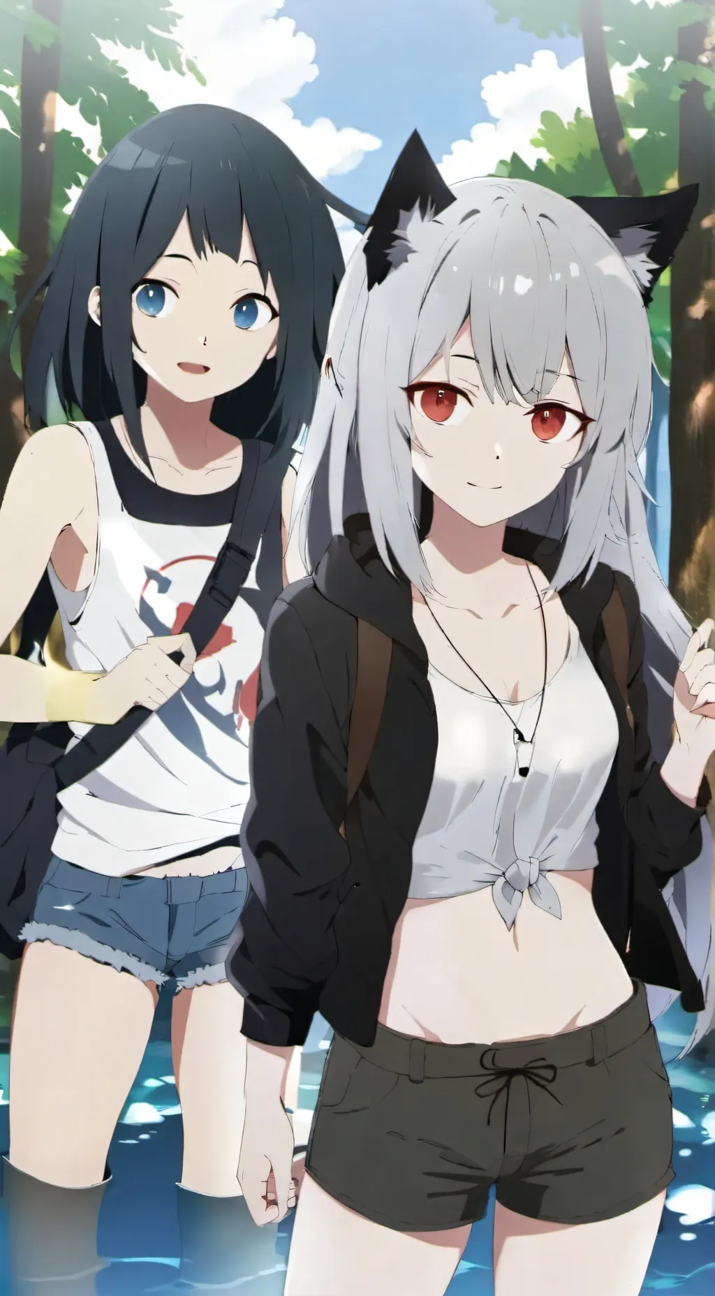 ai character: Iris&Jessica background