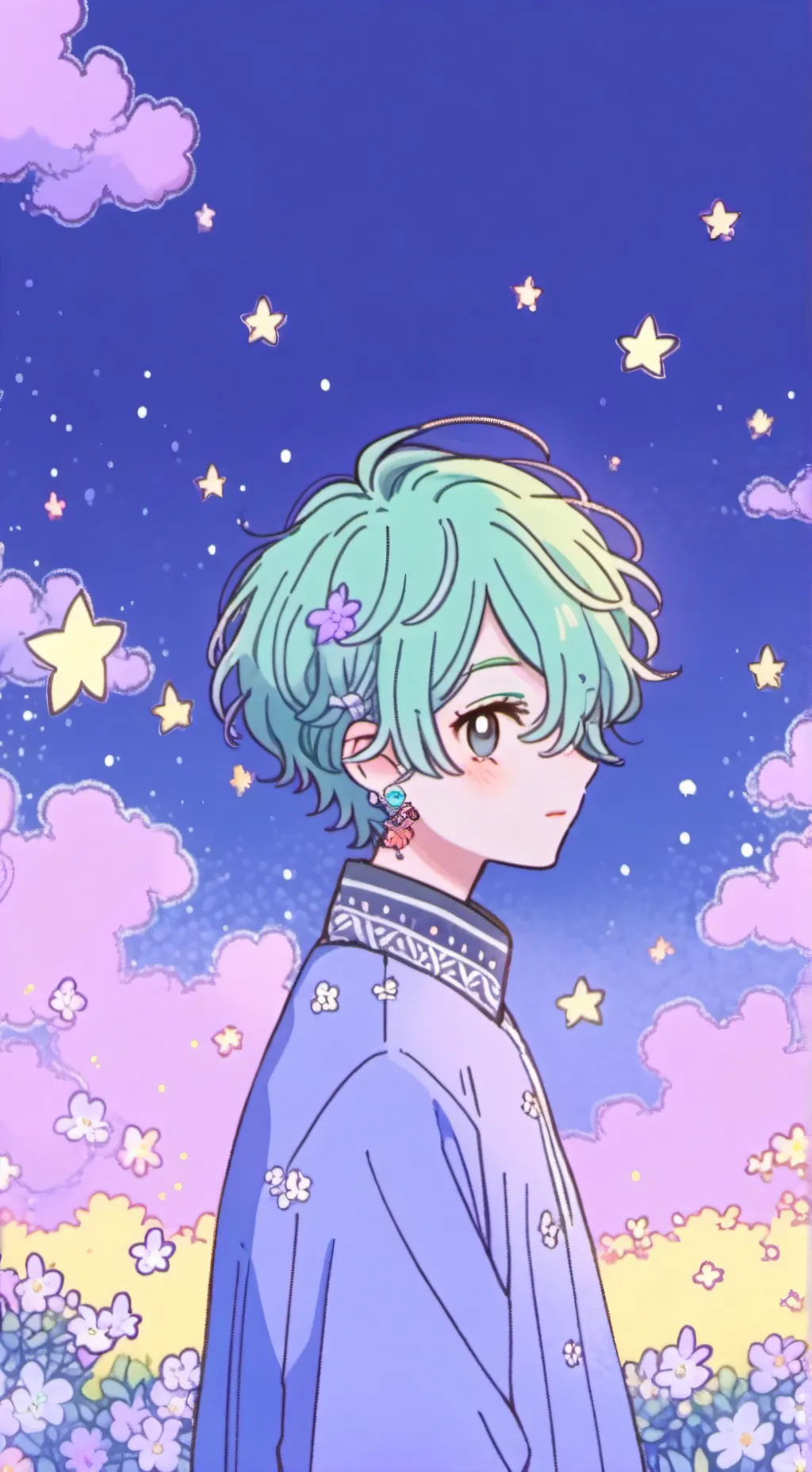 ai character: DW Valentine's Day background