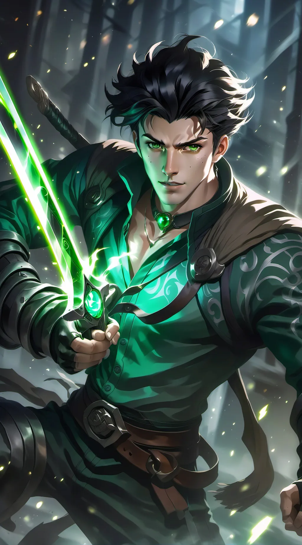 ai character: Asta background