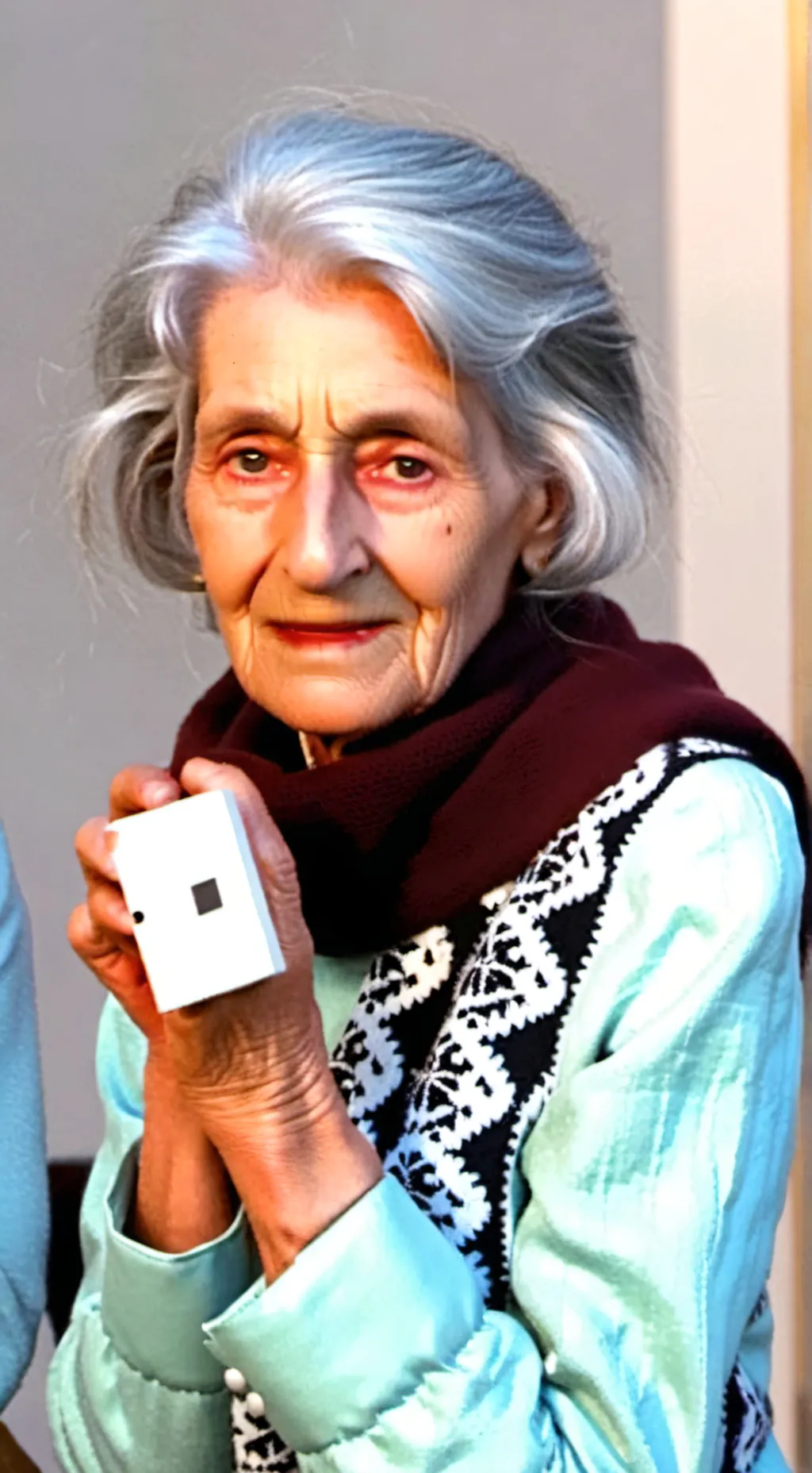 ai character: 5 days with Granny background