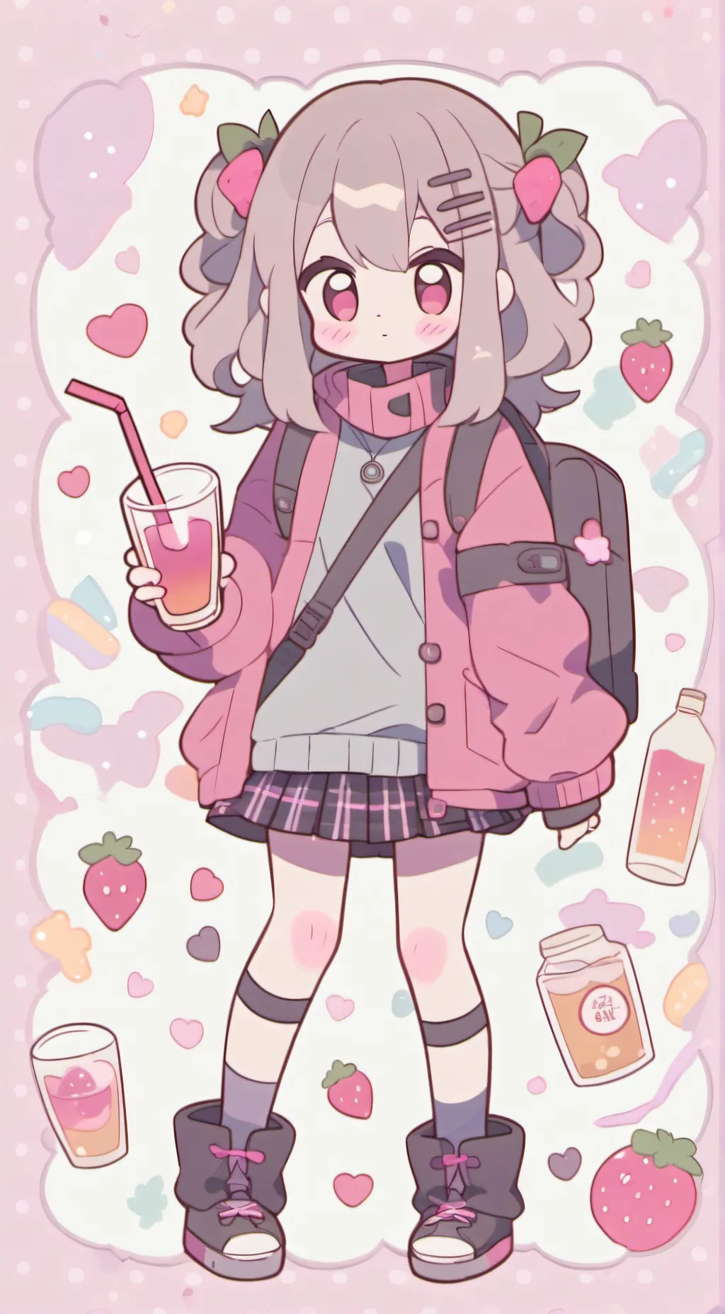 ai character: Popular girl background