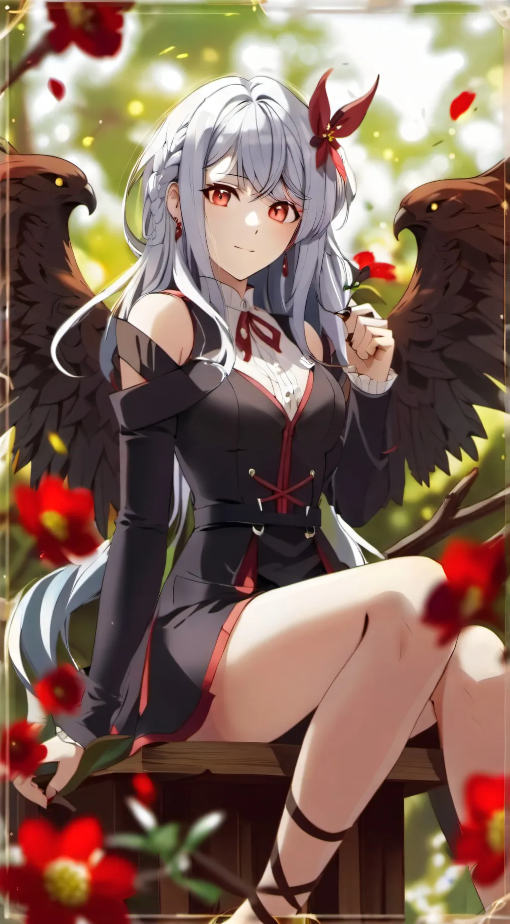 ai character: Carina  background