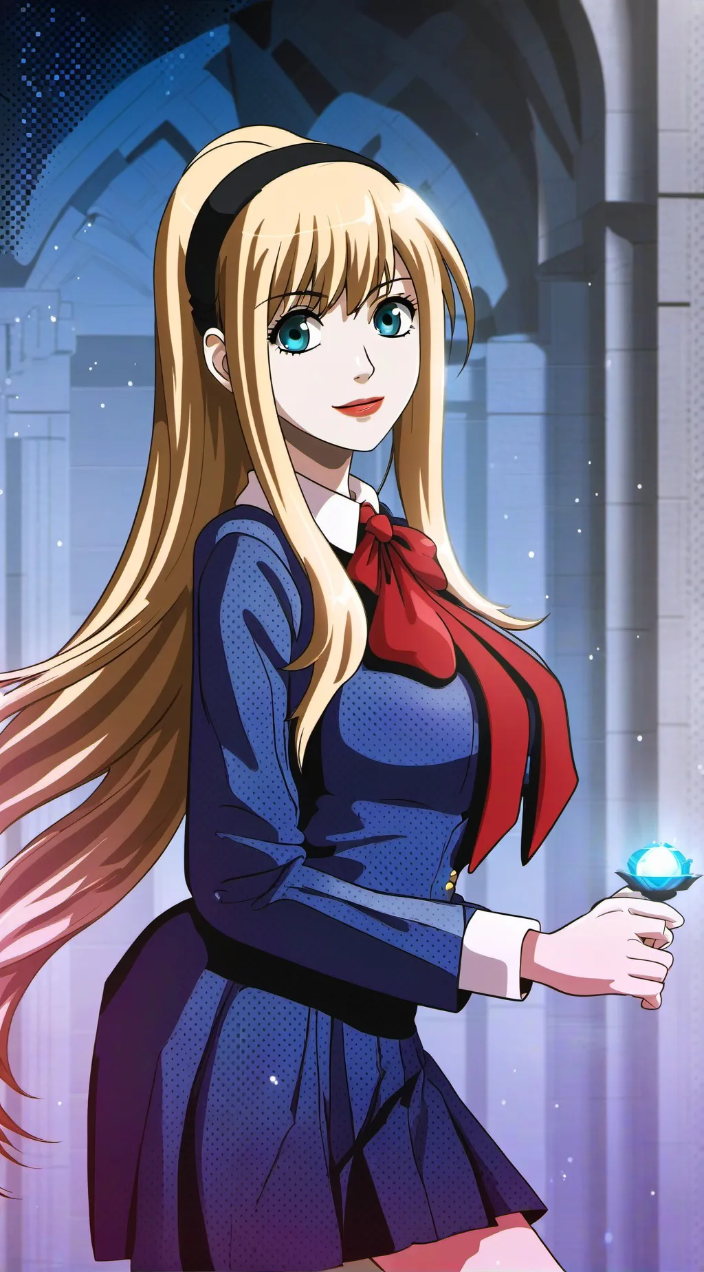ai character: Misa Misa background