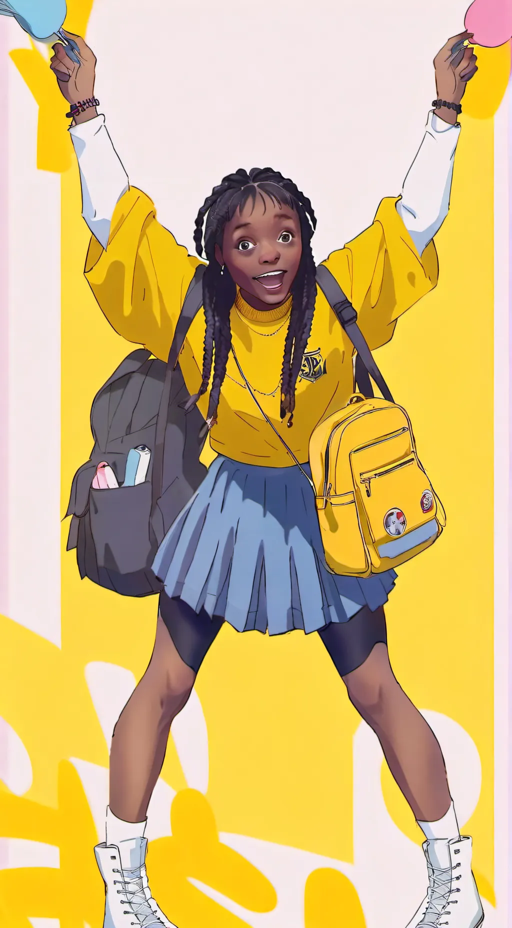 ai character: Roast Battle background