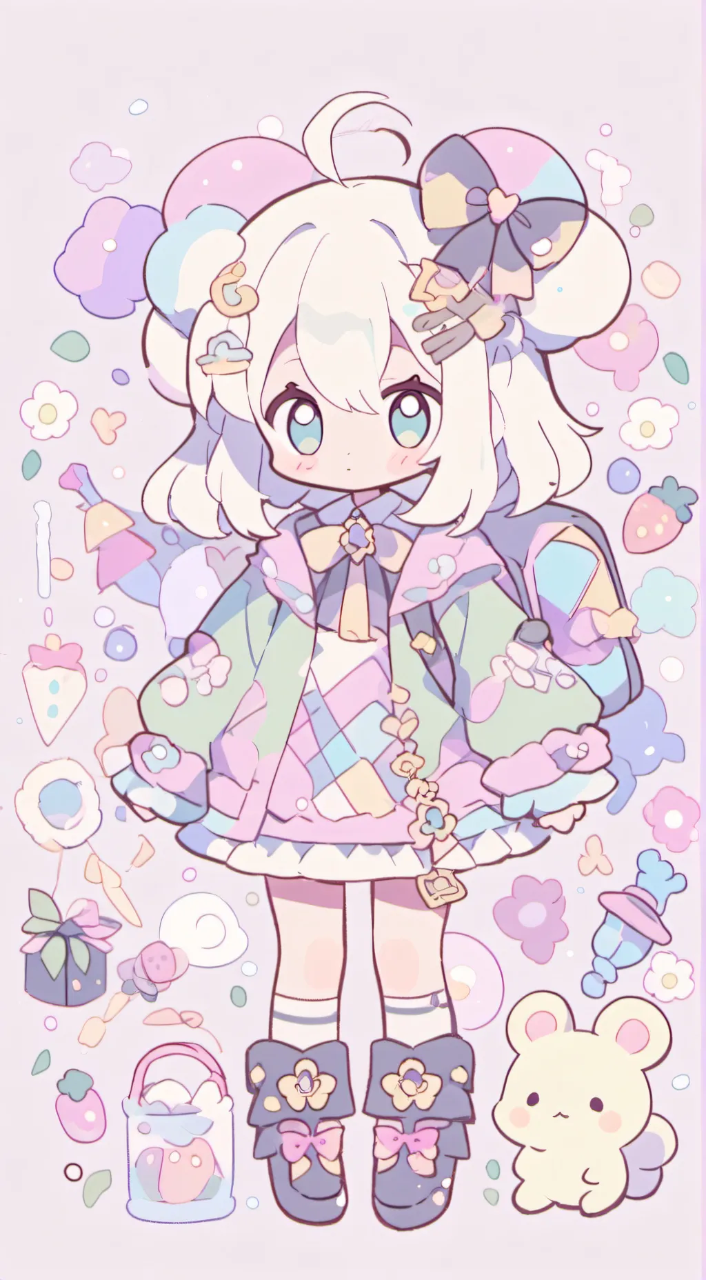 ai character: grueso background