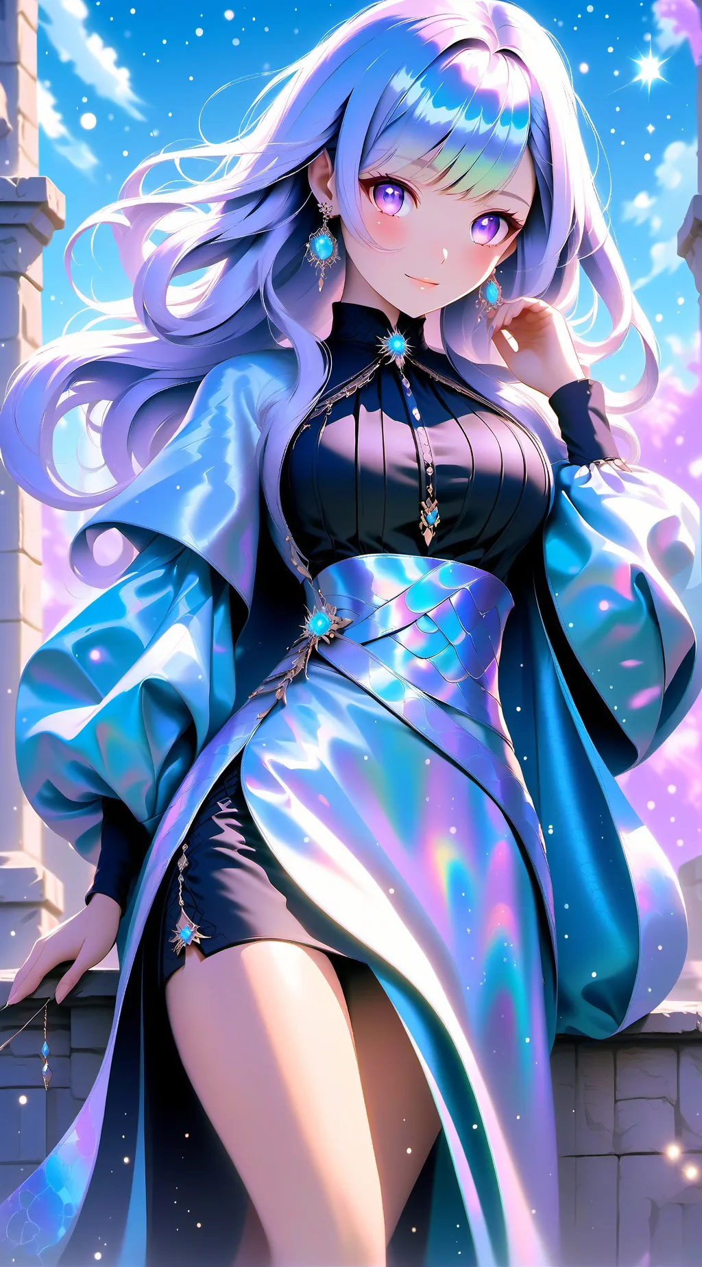 ai character: Камила background