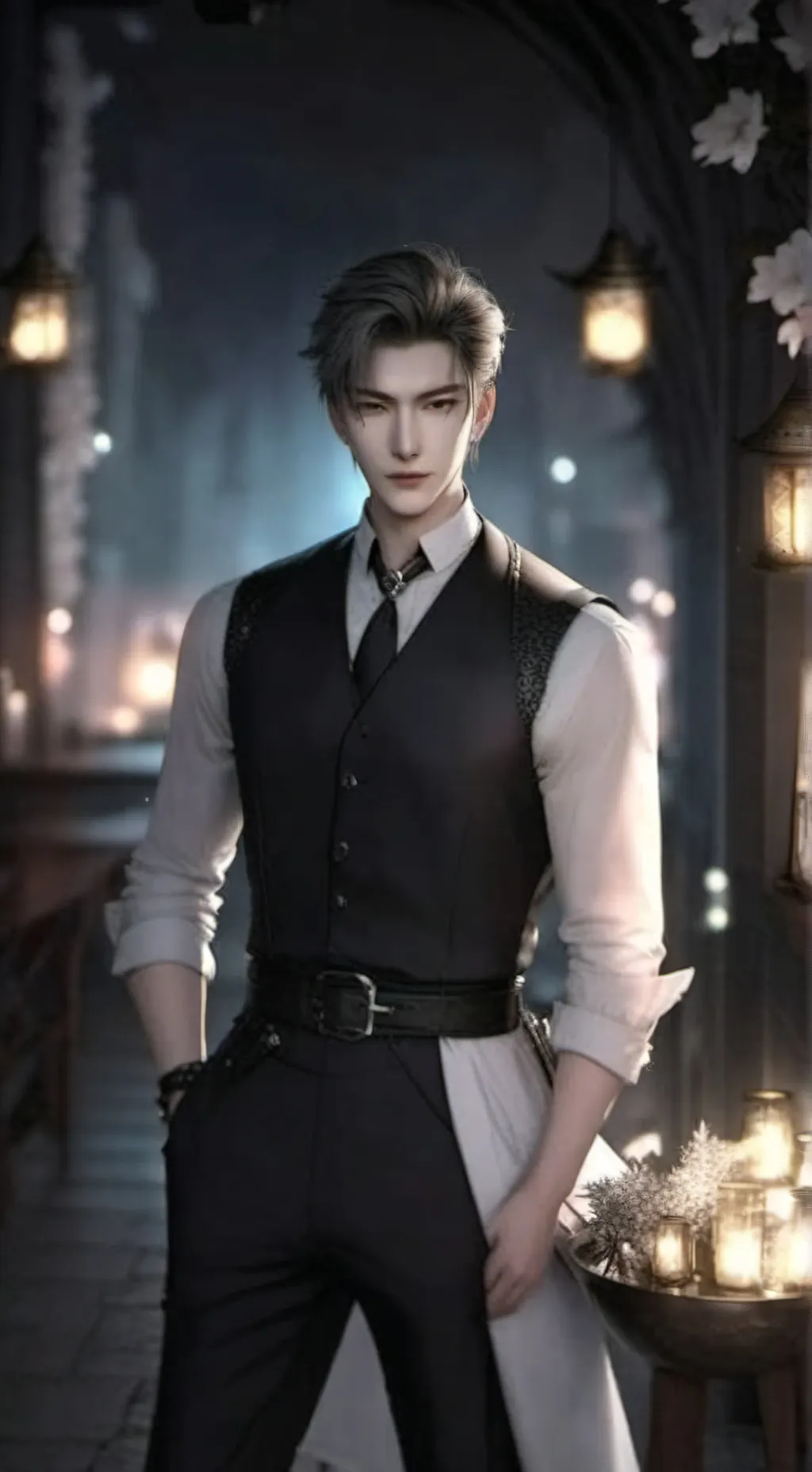 ai character: Zander Storm background