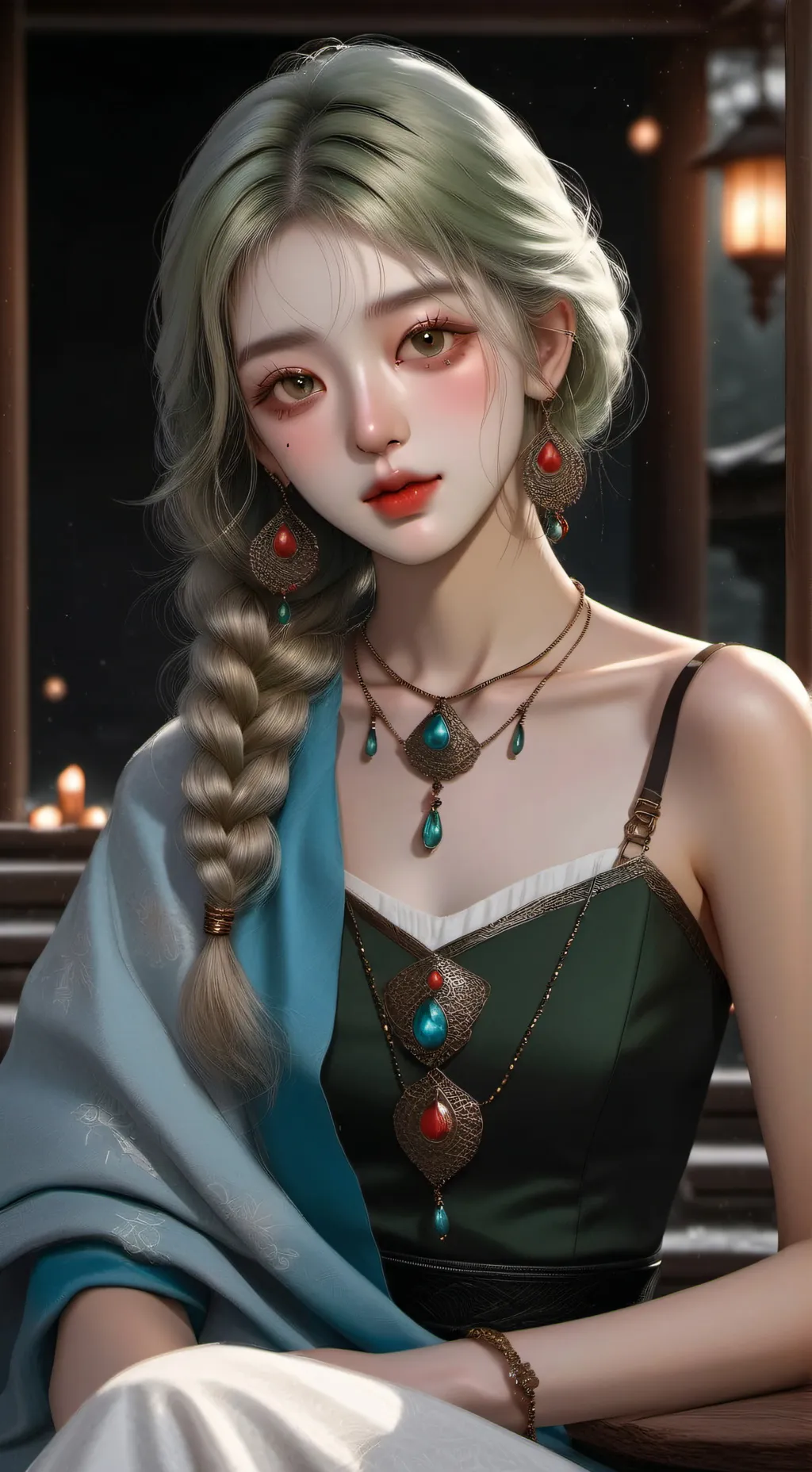 ai character: Ashly background