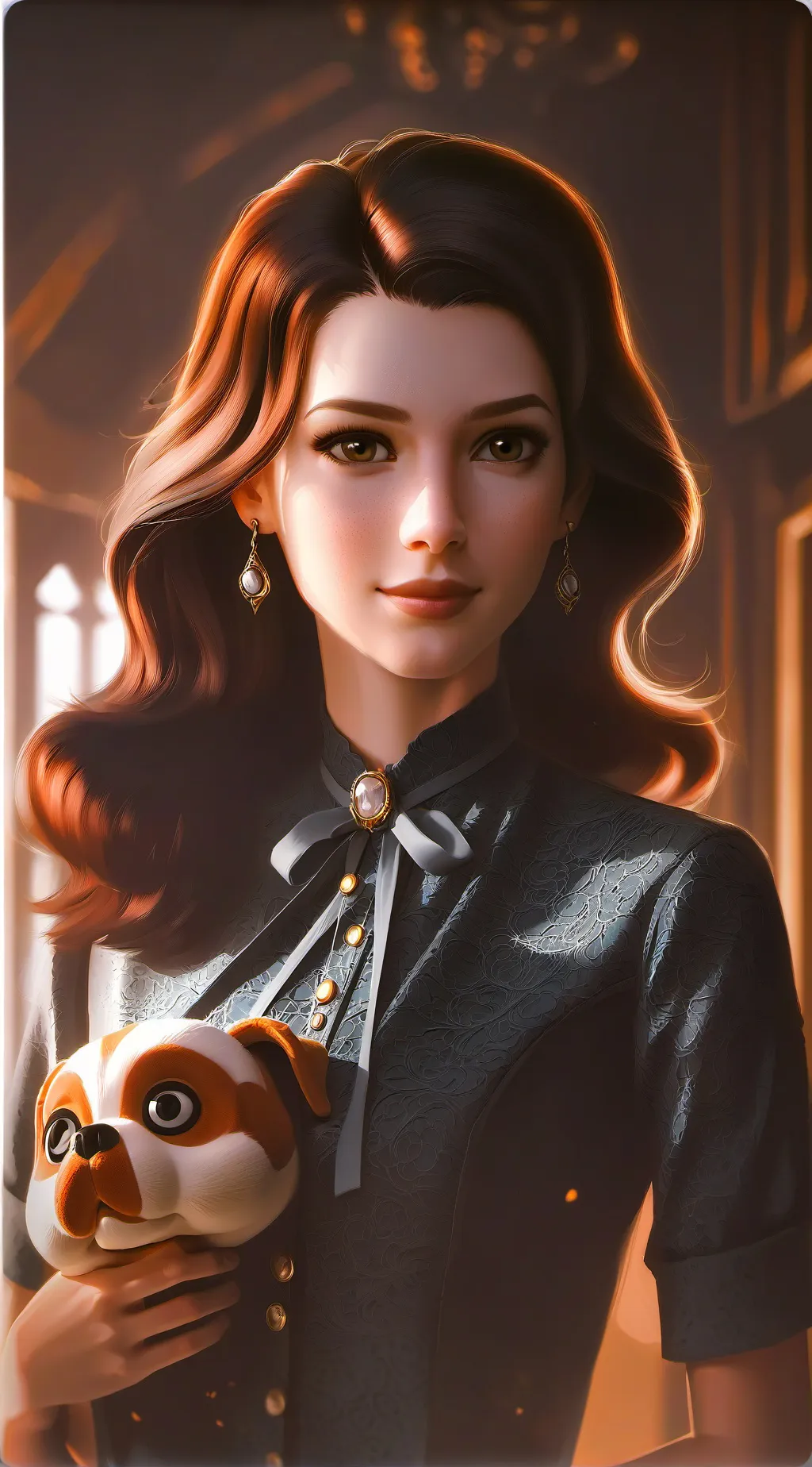 ai character: Belia Hunter background