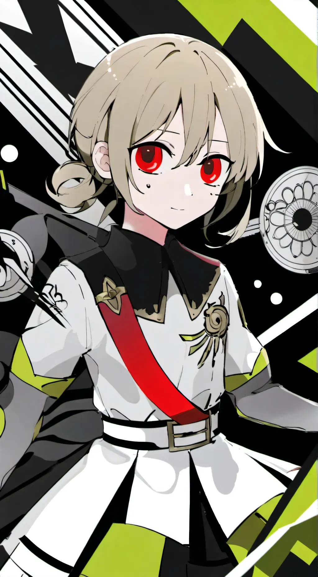 ai character: Aizawa vs Dabi  background