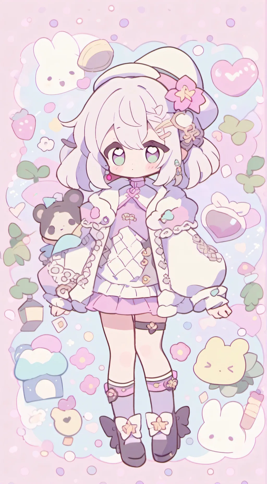 ai character: Demon slayer🤑🙏 background