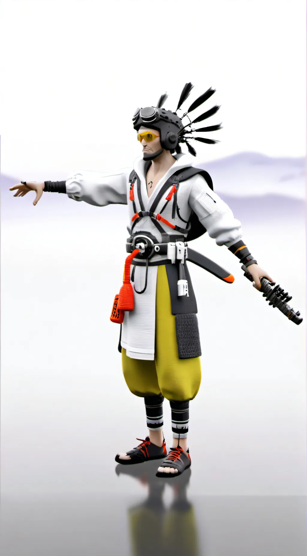 ai character: далбоёб background