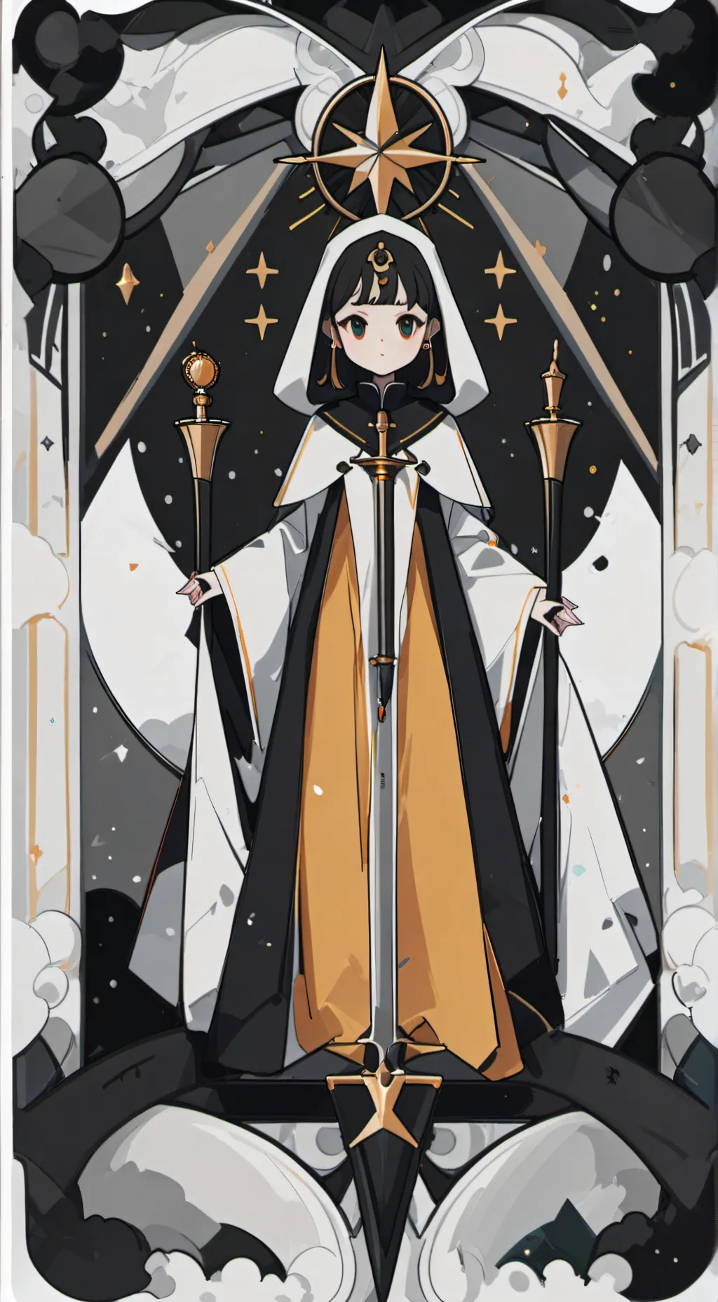 ai character: bl  background