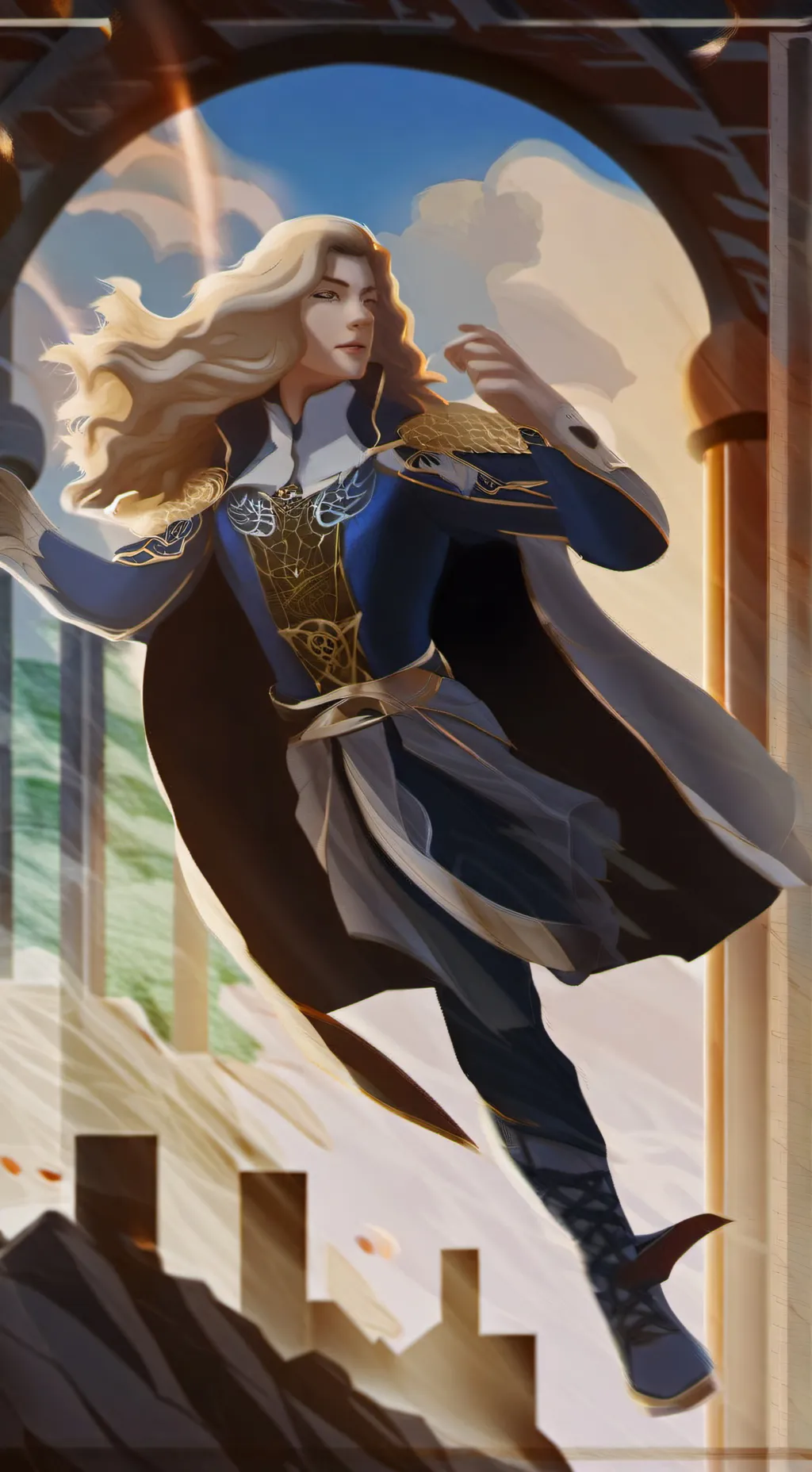 ai character: Lancelot  background