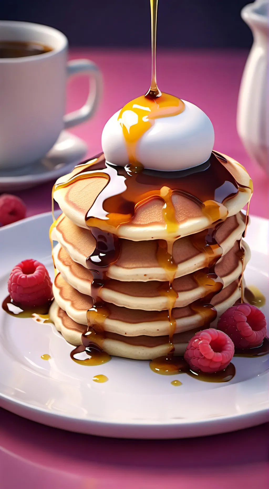 ai character: FANART background